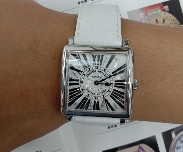 台中流當手錶拍賣 原裝 FRANCK MULLER 法蘭克穆勒 6002 石英 女錶 9成9新 喜歡價可議 ZR520